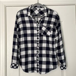 Women’s Market & Spruce flannel top, Medium